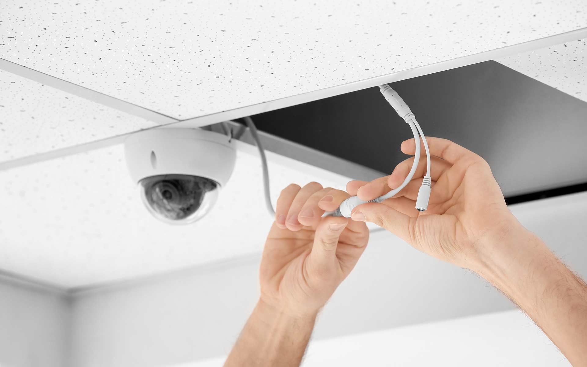 A2B Electrical's electricians can wire up CCTV cameras for properties in Yeading and the local area. 